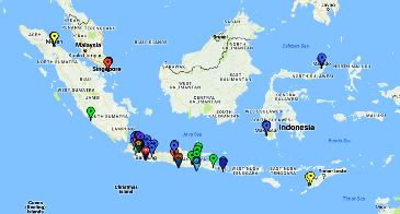 Map Location (Google Map) Regular Class Program Nomor